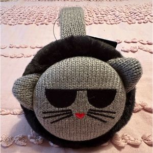 Karl Lagerfeld Cat Earmuffs